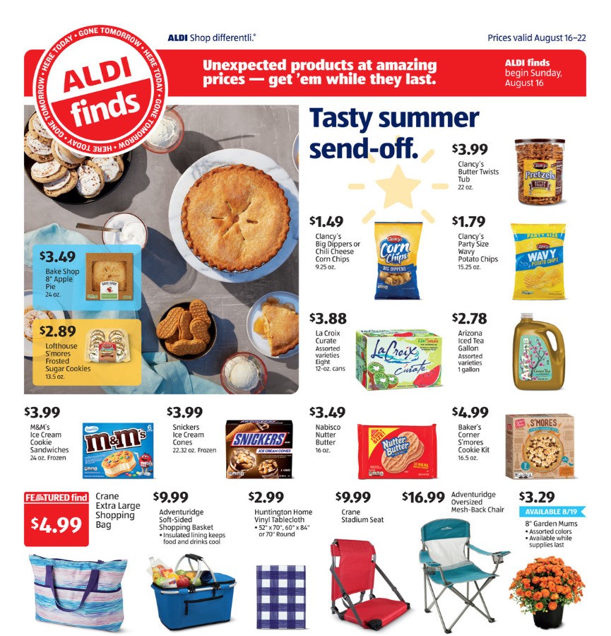 ALDI Weekly Ad from August 16