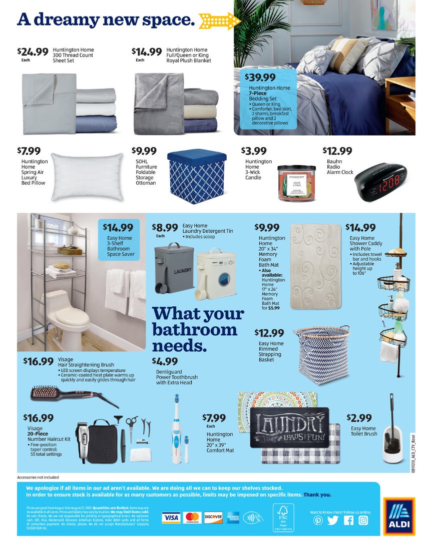 ALDI Weekly Ad from August 16