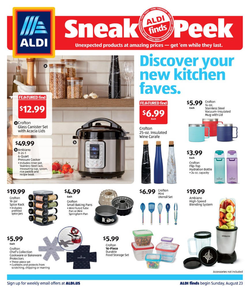 ALDI In Store Ad Weekly Ad from August 23