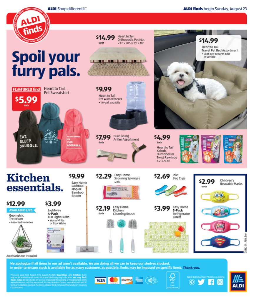 ALDI In Store Ad Weekly Ad from August 23