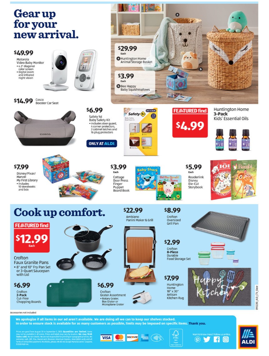 ALDI Weekly Ad from August 30