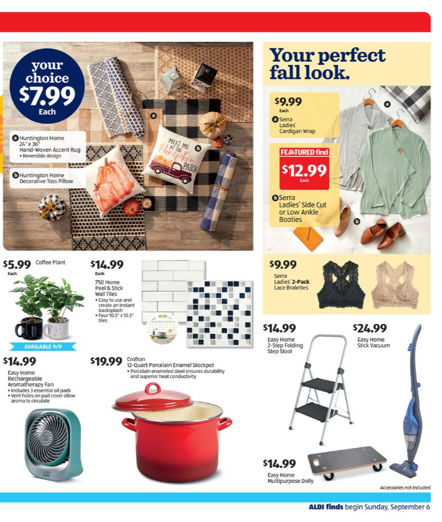 ALDI In Store Ad Weekly Ad from September 6