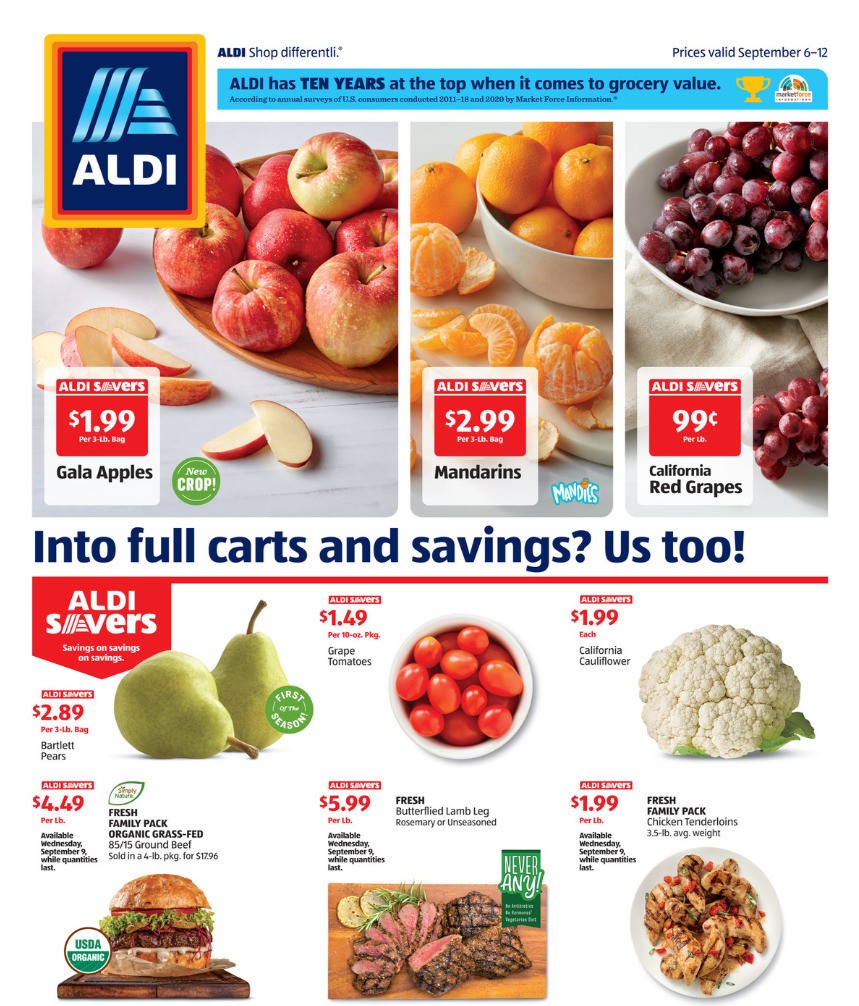 ALDI Weekly Ad from September 6