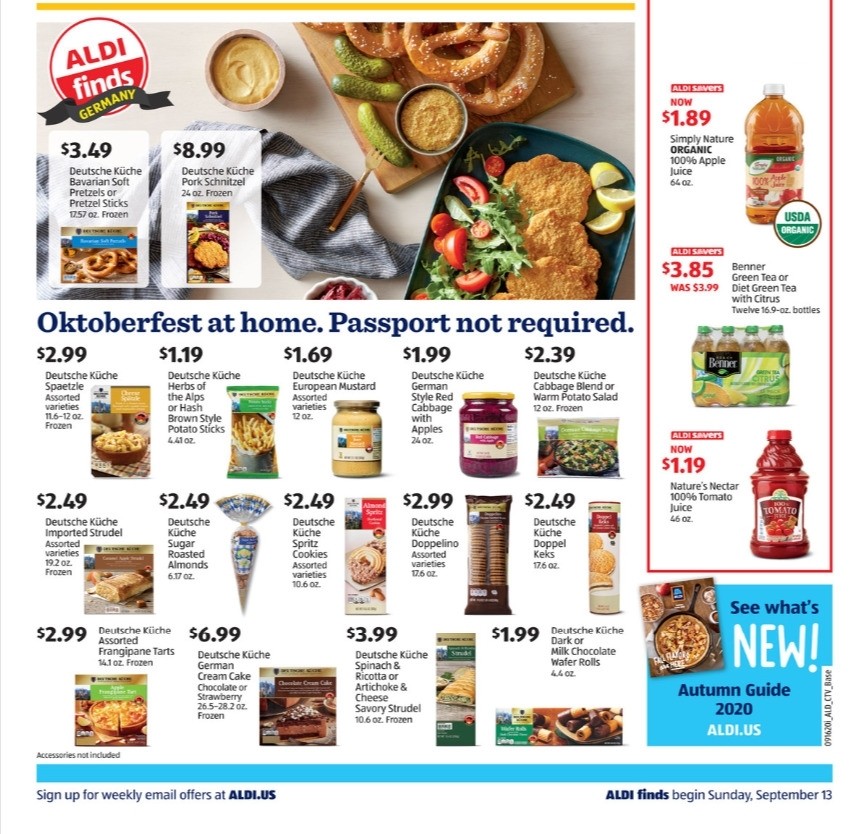 ALDI Weekly Ad from September 13