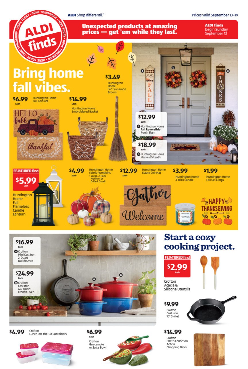 ALDI Weekly Ad from September 13