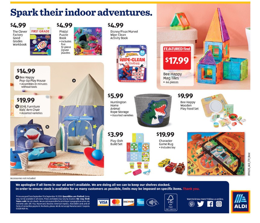 ALDI Weekly Ad from September 13