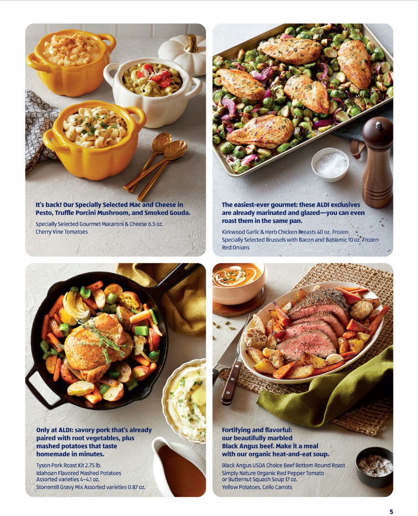 ALDI Fall Catalog Weekly Ad from September 13