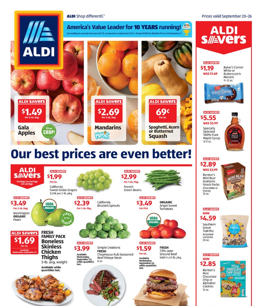 ALDI Weekly Ad from September 20