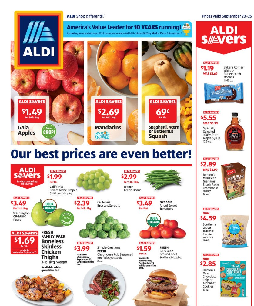 ALDI Weekly Ad from September 20