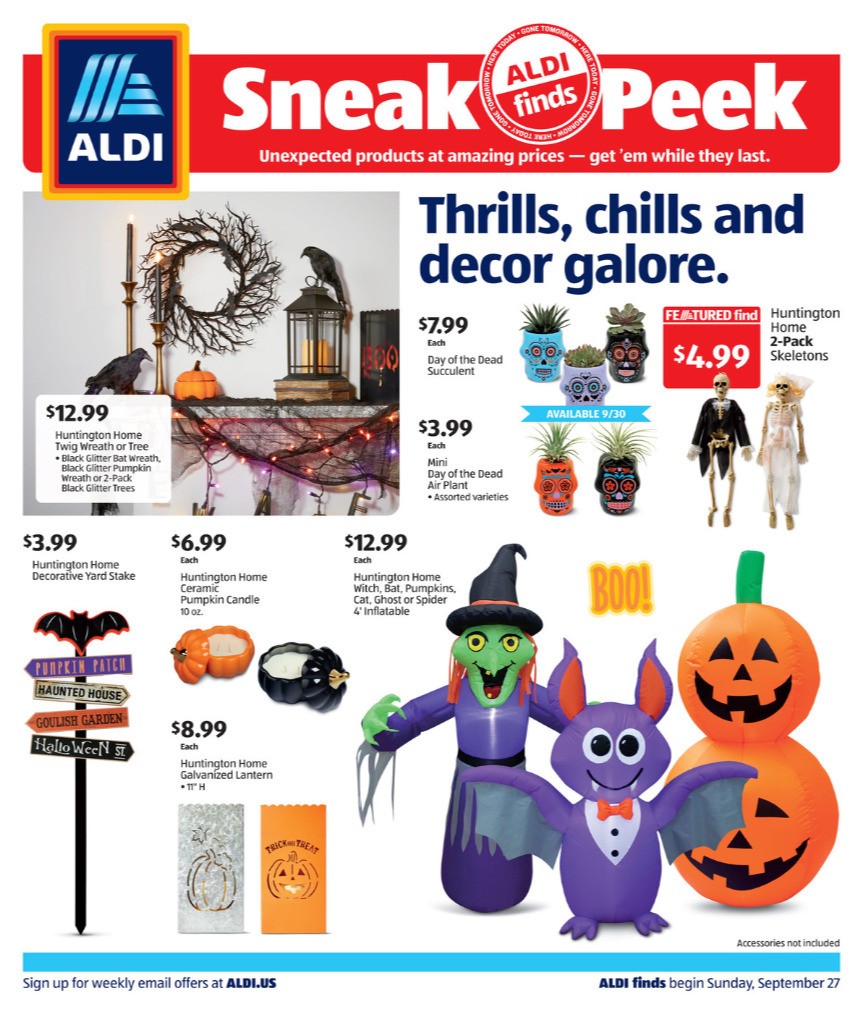 ALDI In Store Ad Weekly Ad from September 27