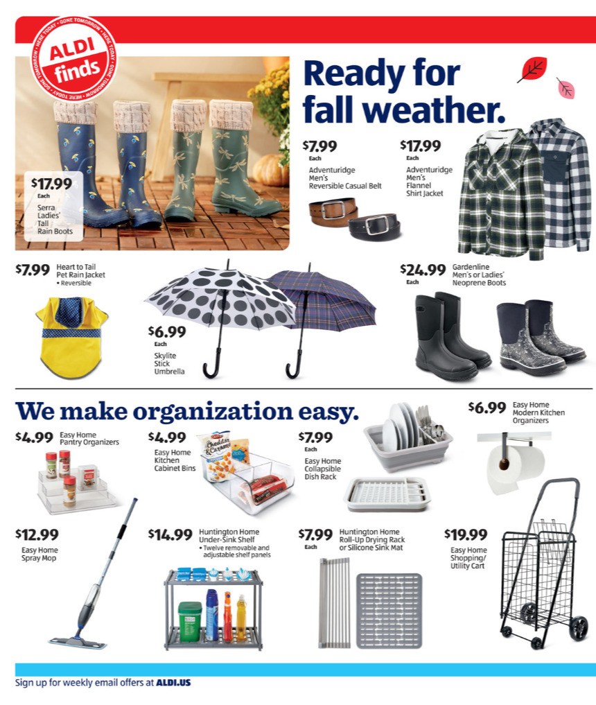 ALDI In Store Ad Weekly Ad from September 27