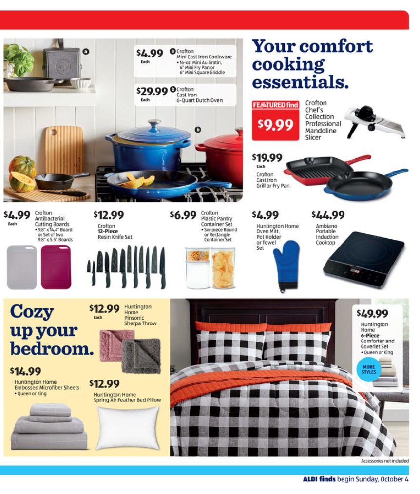 ALDI In Store Ad Weekly Ad from October 4