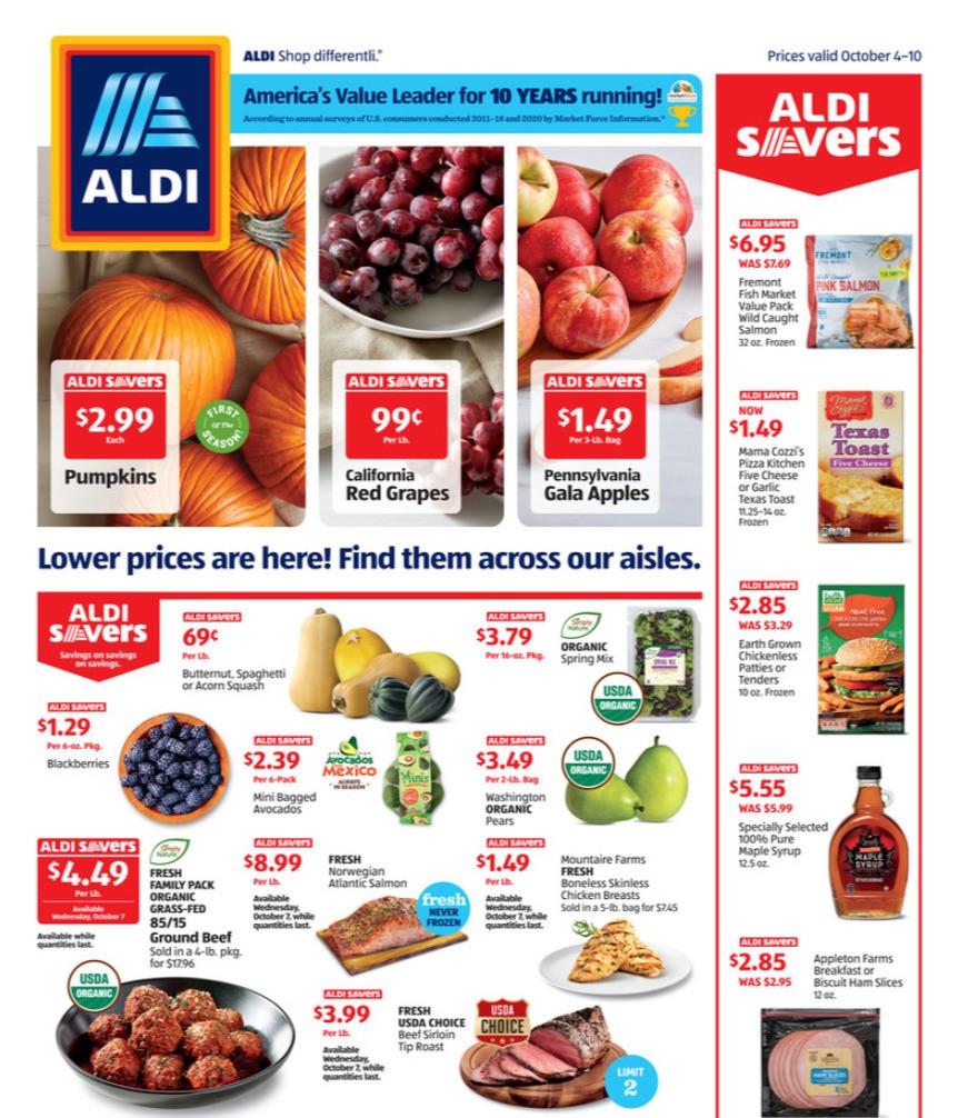 ALDI Weekly Ad from October 4