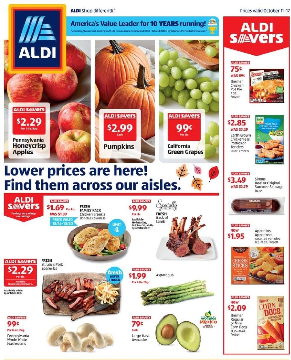 ALDI Weekly Ad from October 11