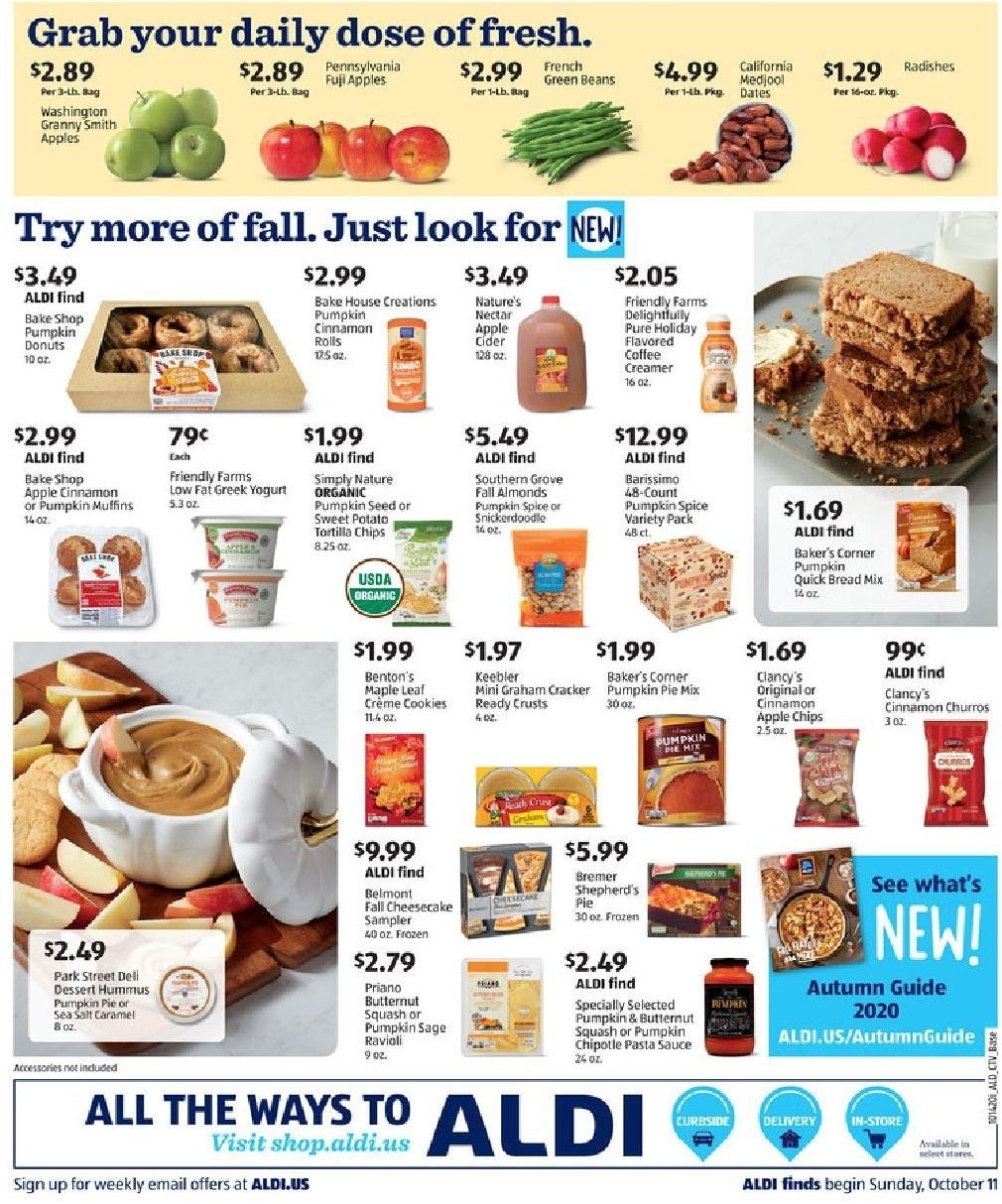 ALDI Weekly Ad from October 11