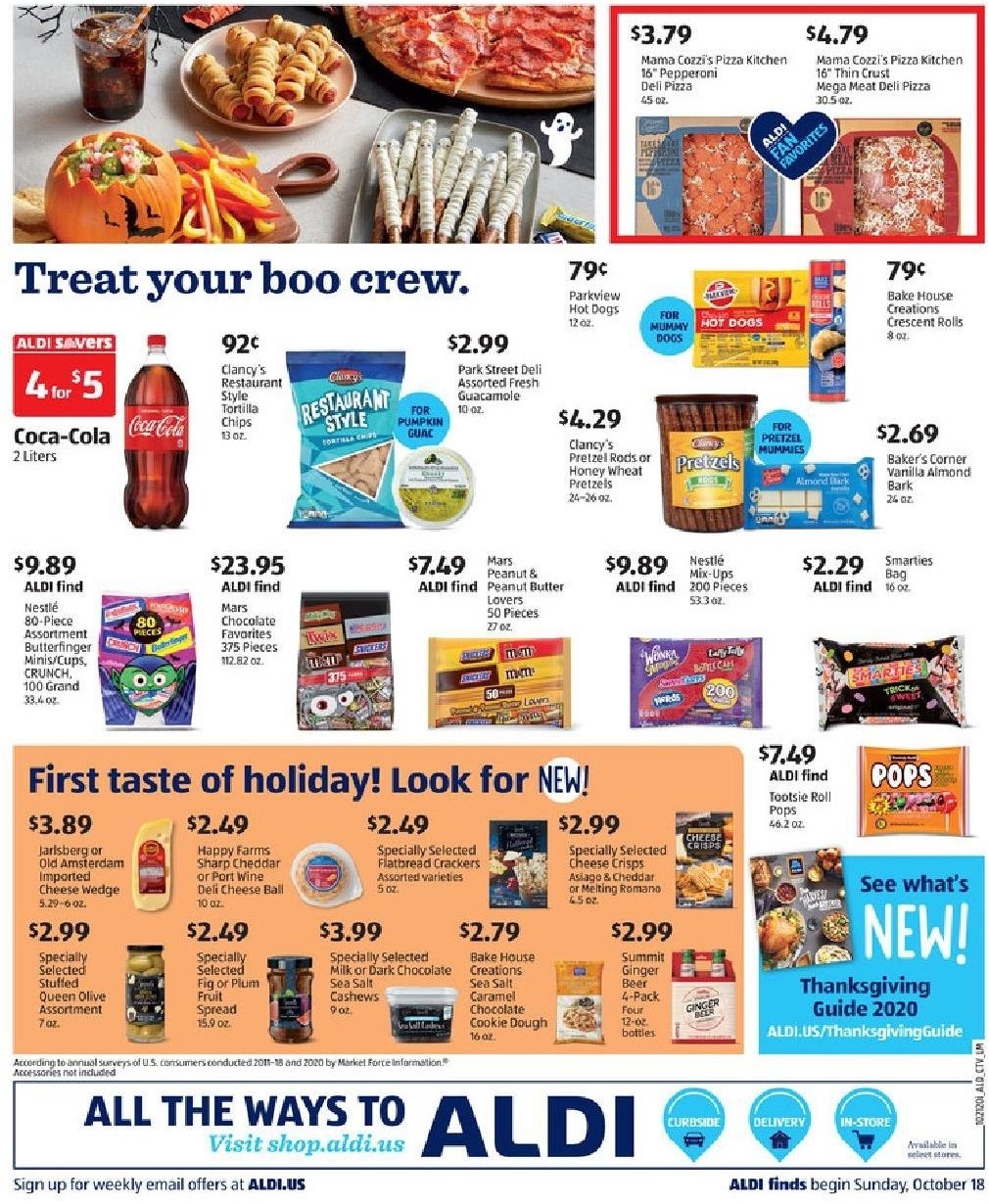 ALDI Weekly Ad from October 18