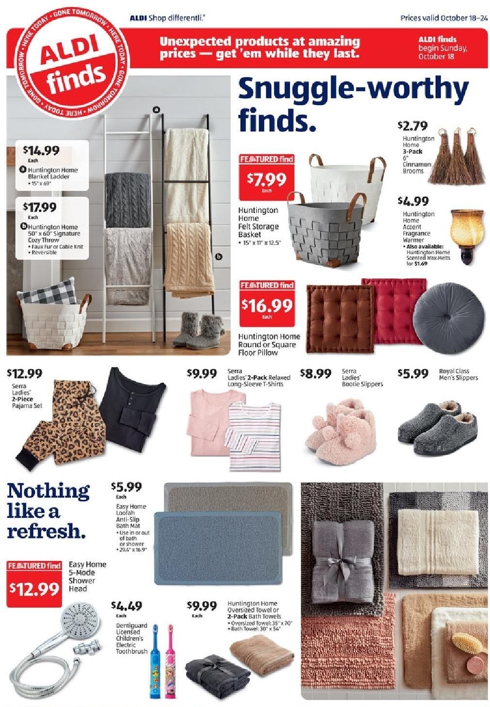 ALDI Weekly Ad from October 18