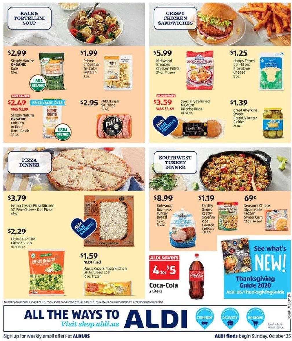 ALDI Weekly Ad from October 25