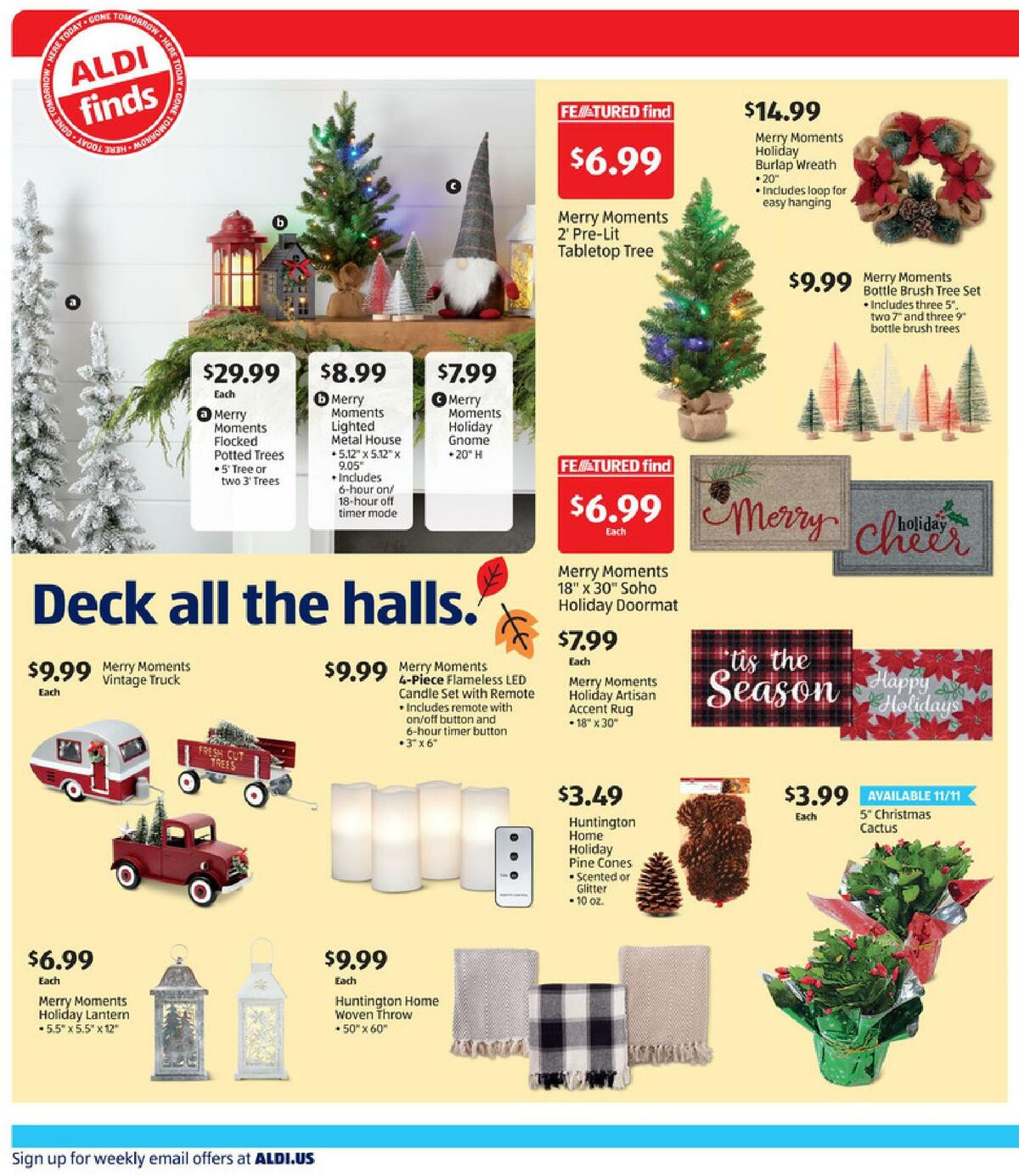 ALDI In Store Ad Weekly Ad from November 8