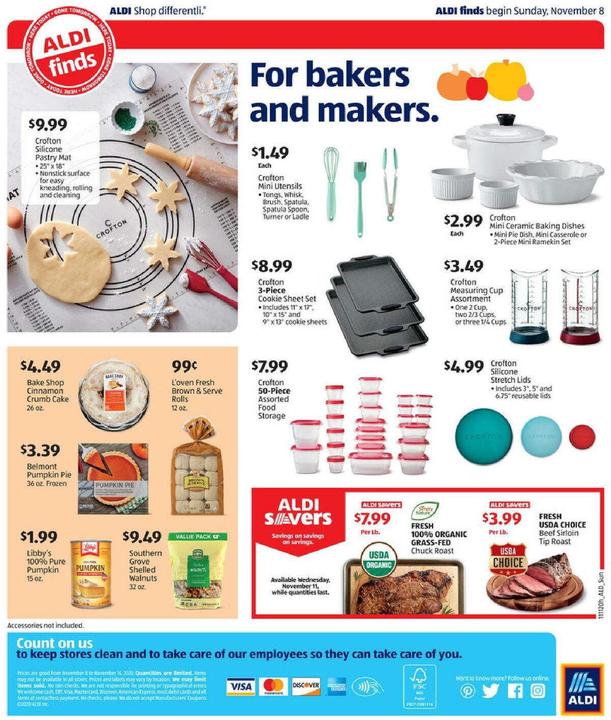 ALDI In Store Ad Weekly Ad from November 8