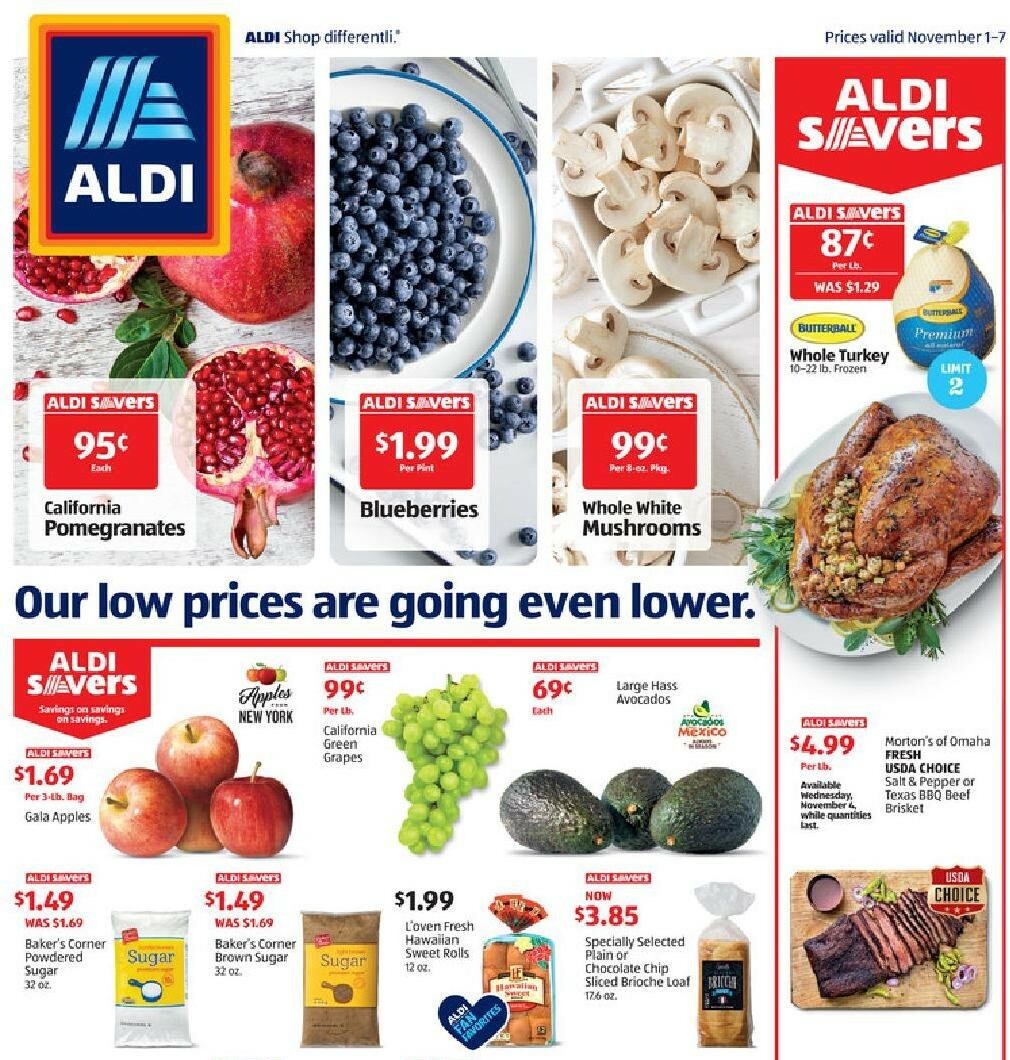 ALDI Weekly Ad from November 1