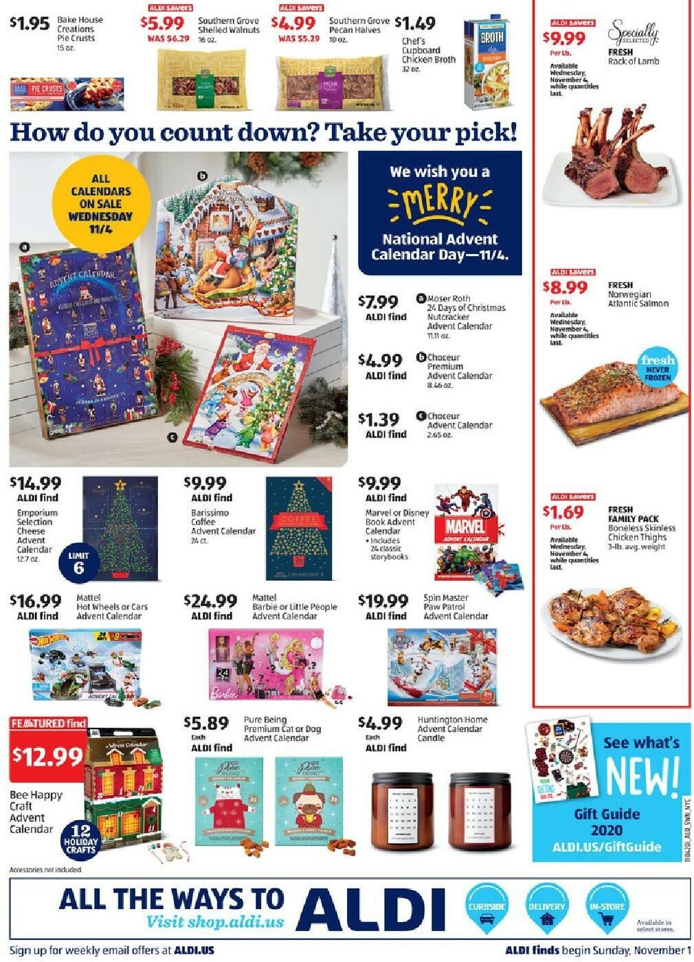 ALDI Weekly Ad from November 1
