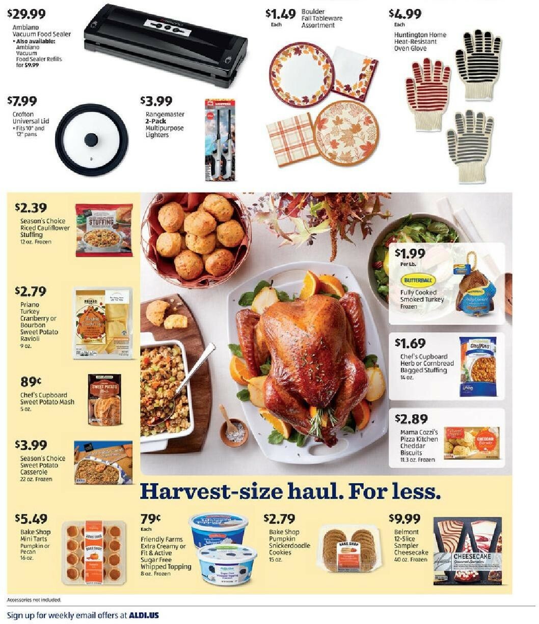 ALDI Weekly Ad from November 1