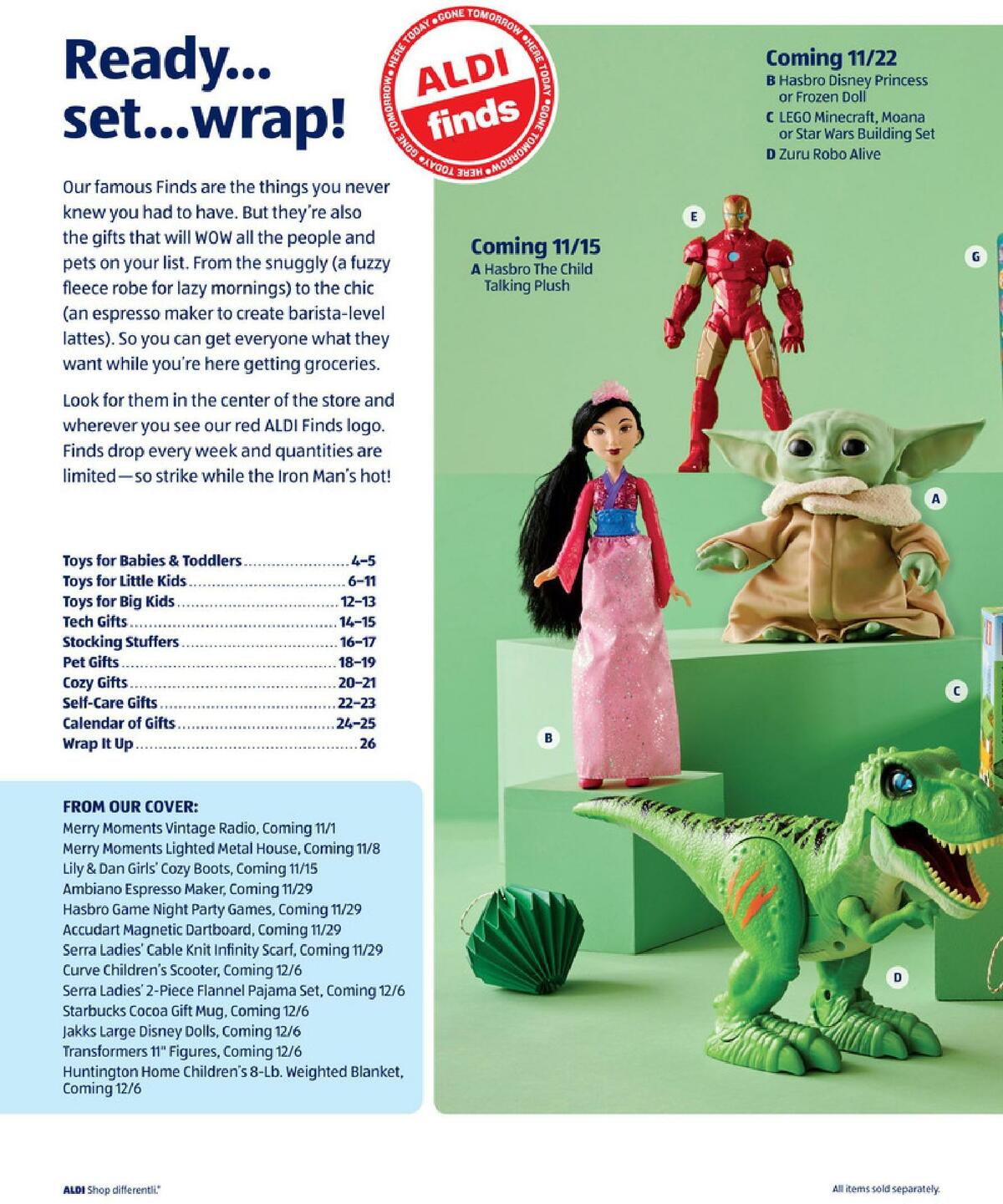 ALDI Gift Guide Catalog Weekly Ad from November 1