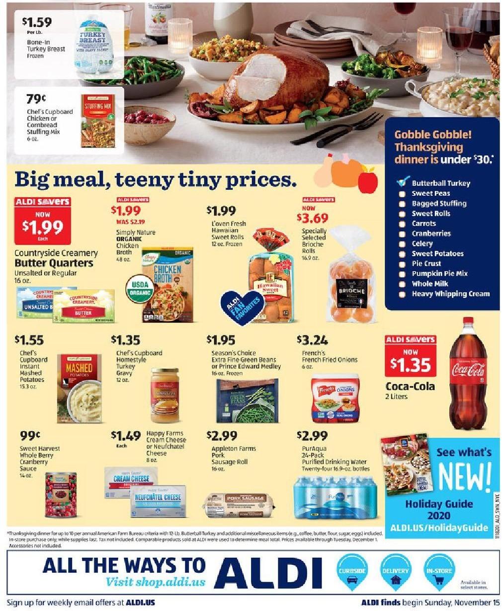 ALDI Weekly Ad from November 15