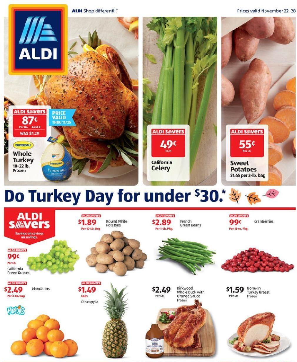 ALDI Weekly Ad from November 22