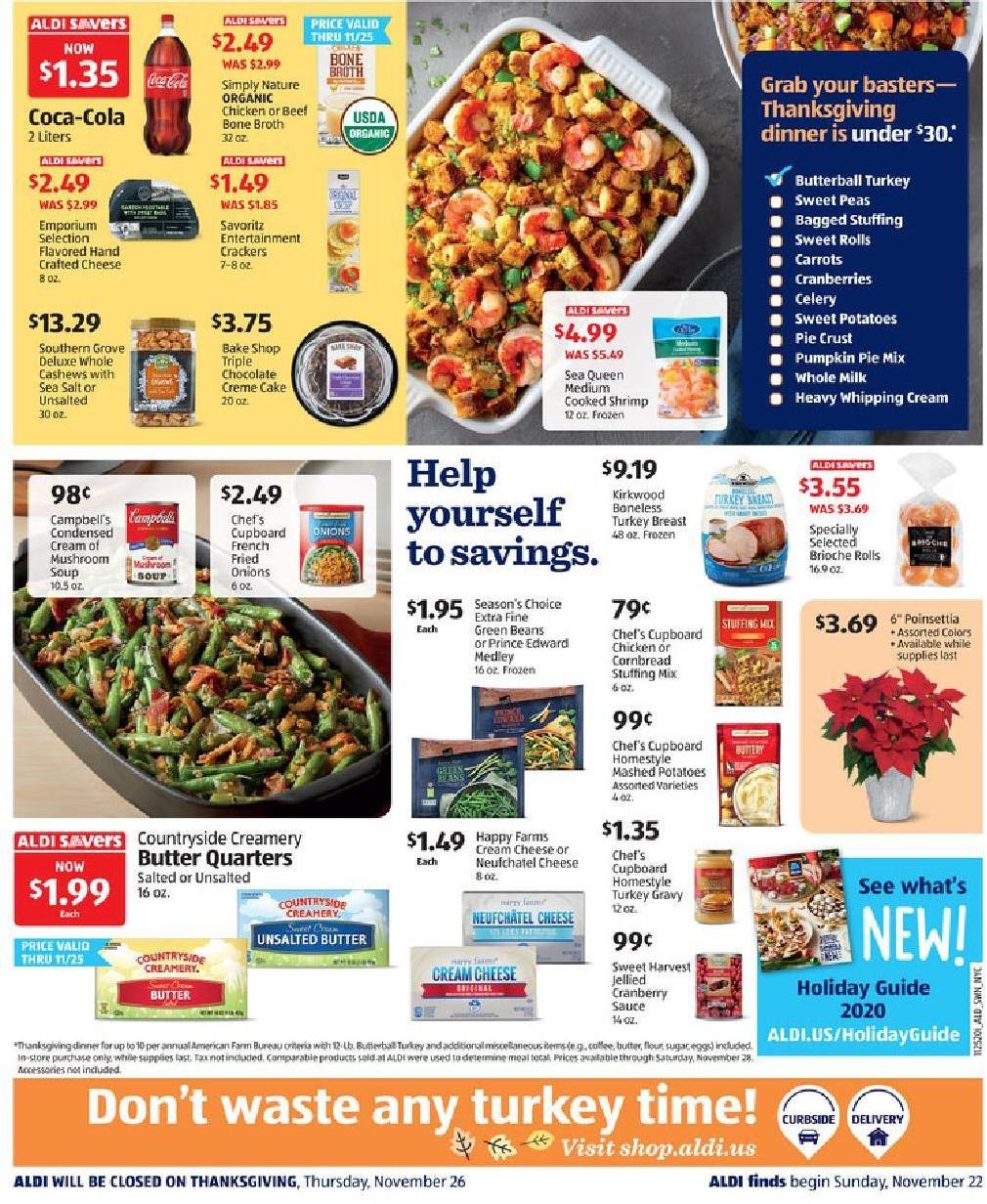 ALDI Weekly Ad from November 22