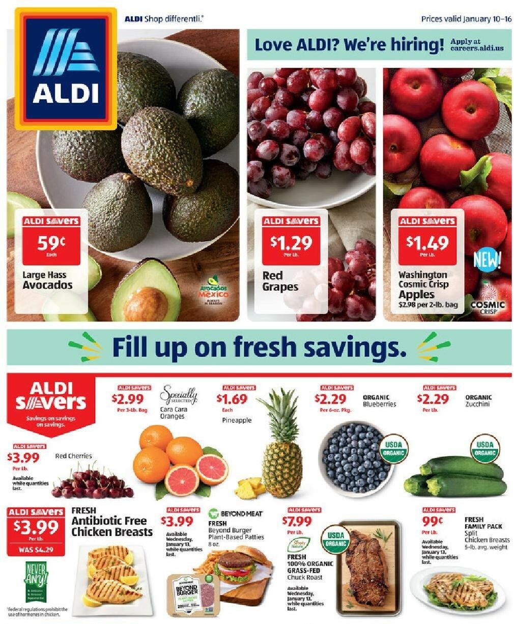 ALDI Weekly Ad from January 10