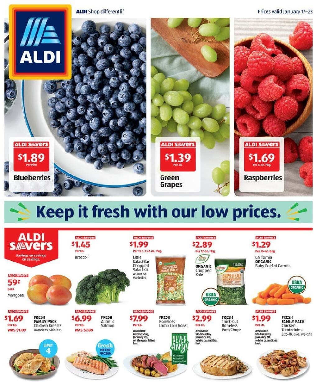 ALDI Weekly Ad from January 17
