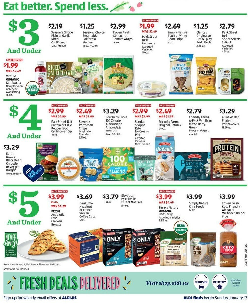 ALDI Weekly Ad from January 17