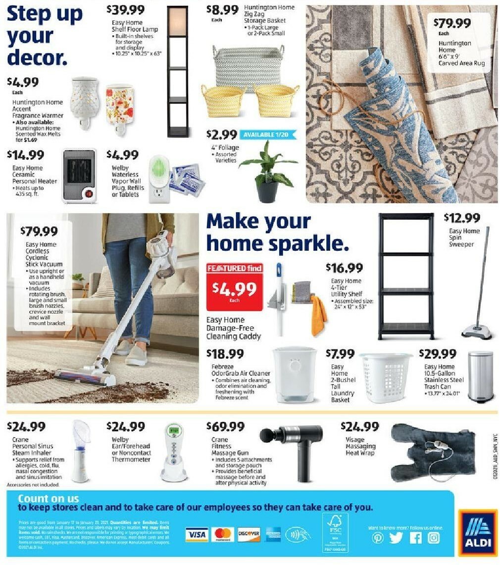 ALDI Weekly Ad from January 17