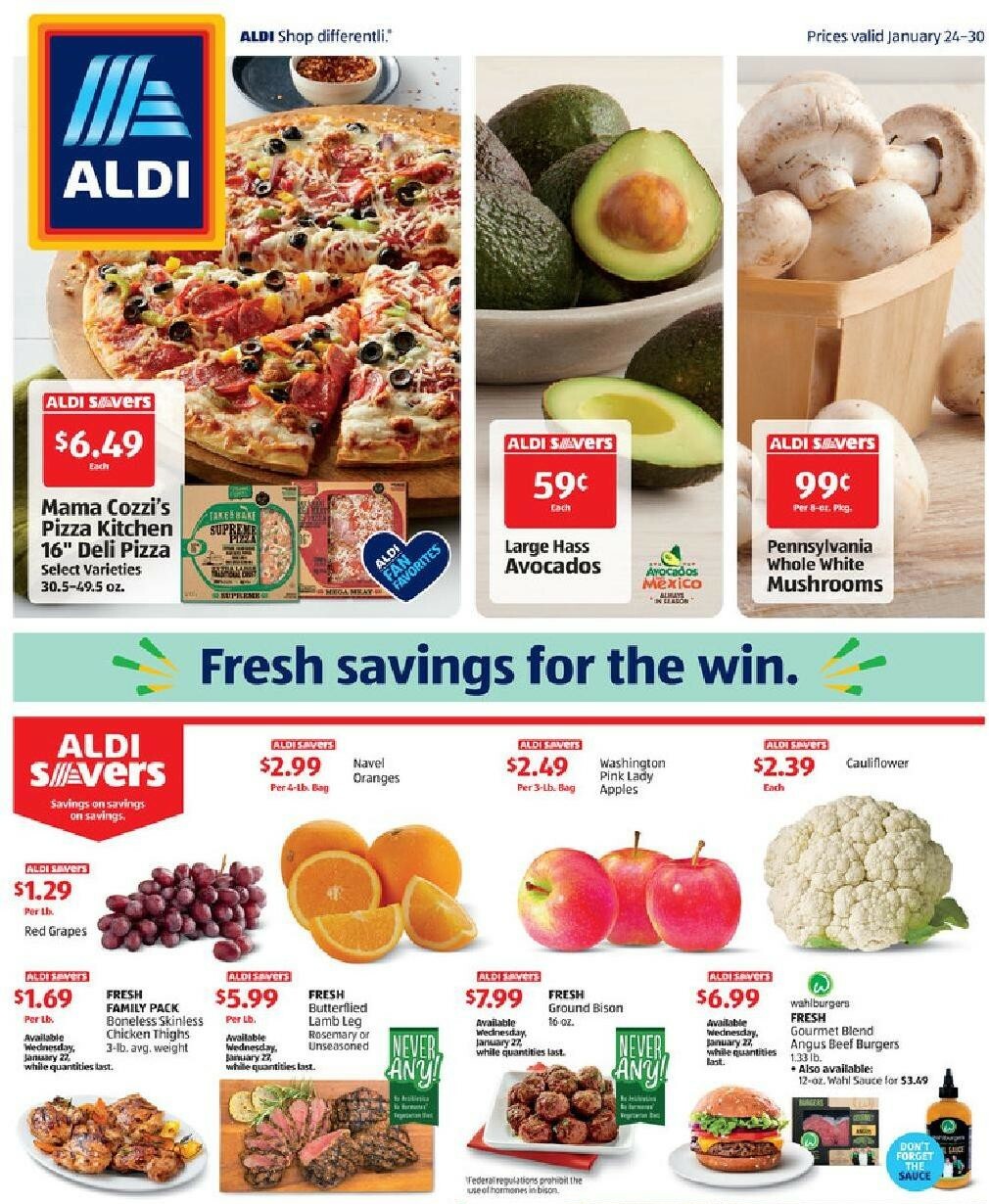 ALDI Weekly Ad from January 24