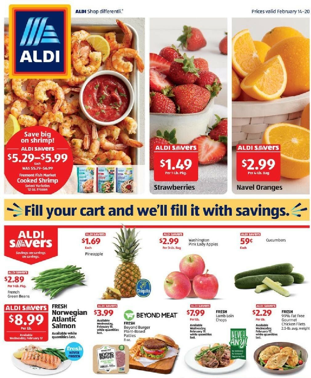 ALDI Weekly Ad from February 14