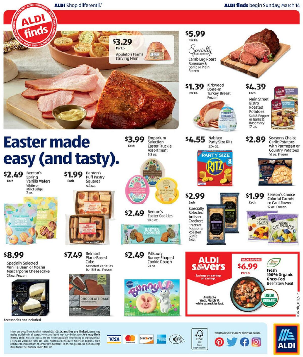 ALDI In Store Ad Weekly Ad from March 14