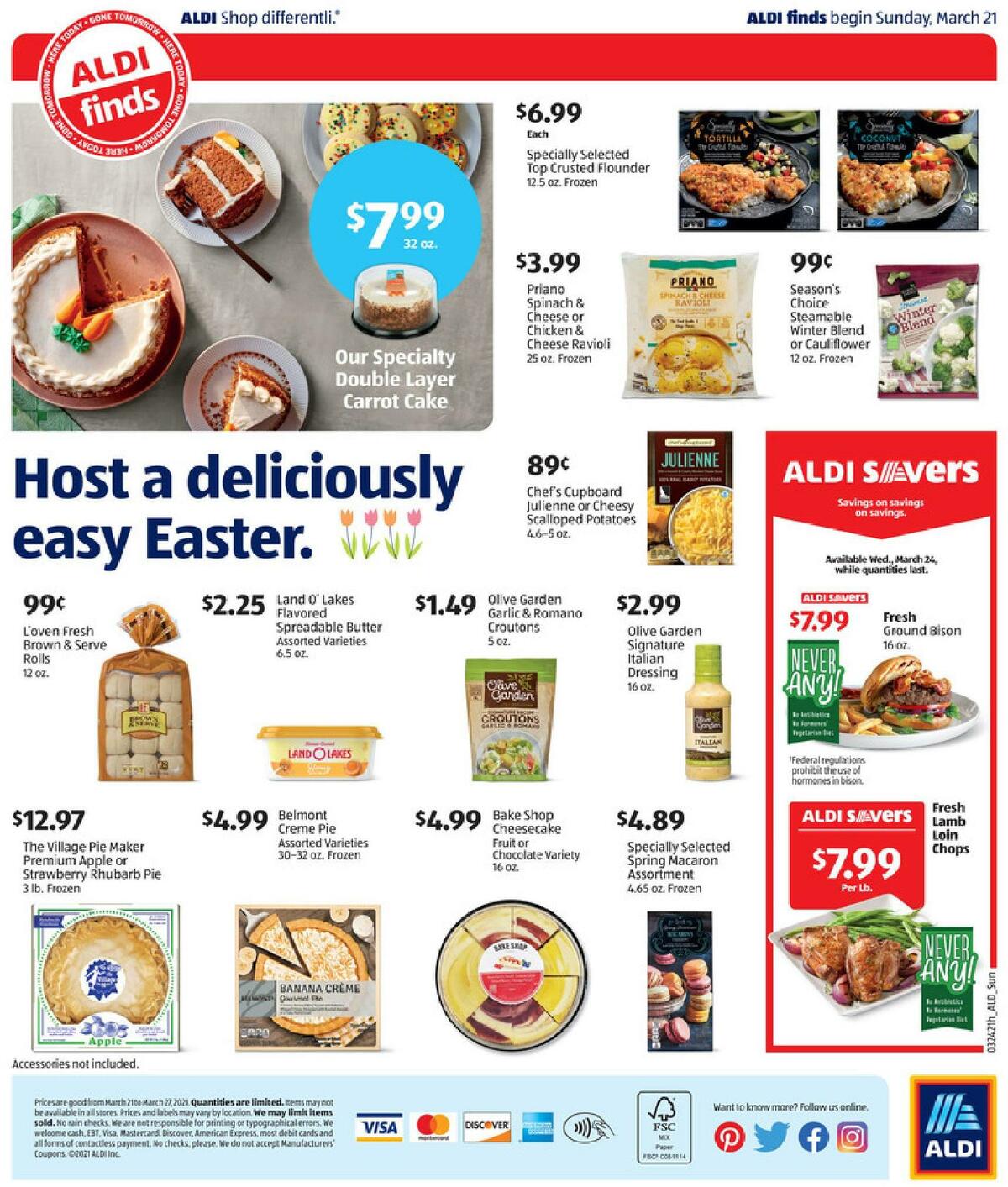 ALDI In Store Ad Weekly Ad from March 21