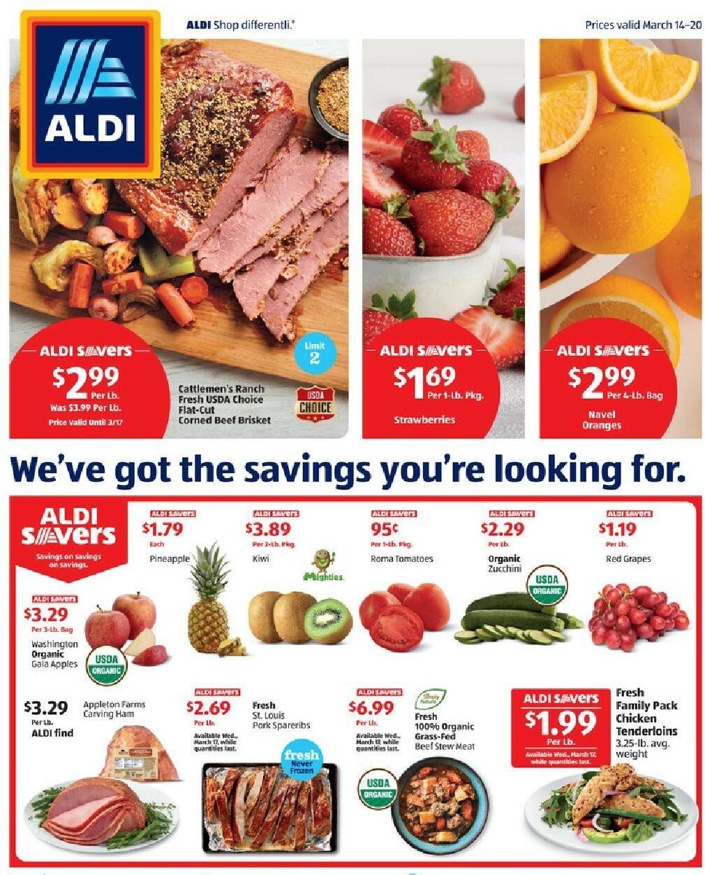 ALDI Weekly Ad from March 14