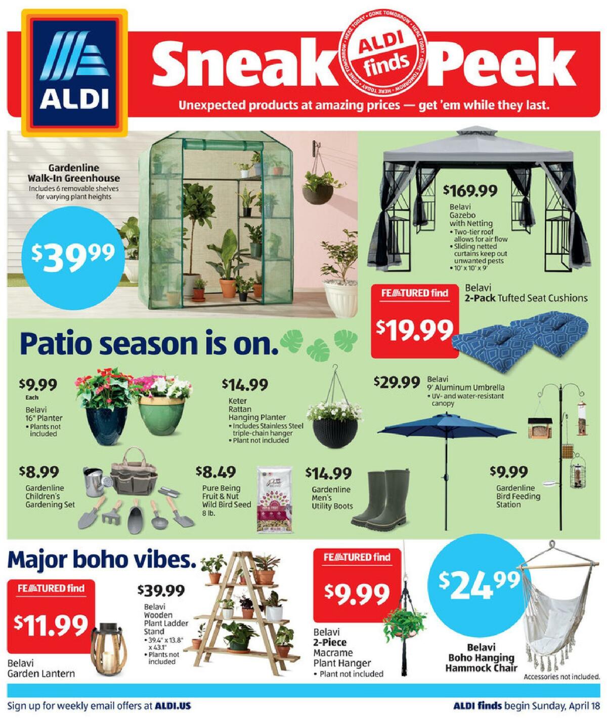 ALDI In Store Ad Weekly Ad from April 18
