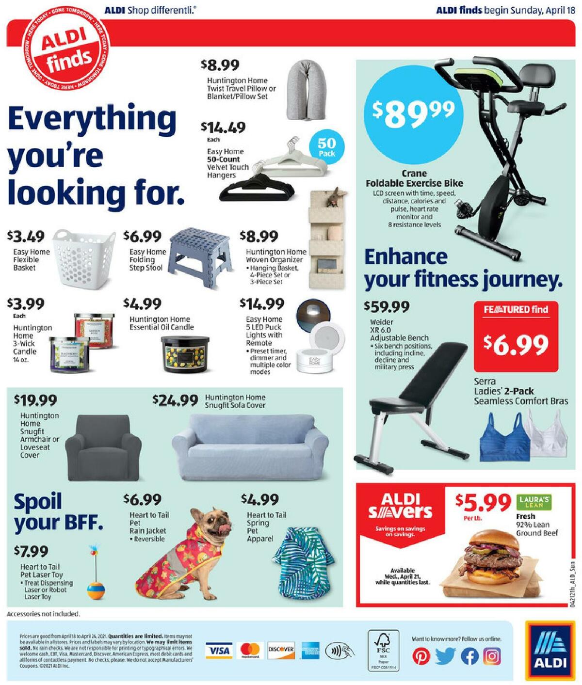ALDI In Store Ad Weekly Ad from April 18