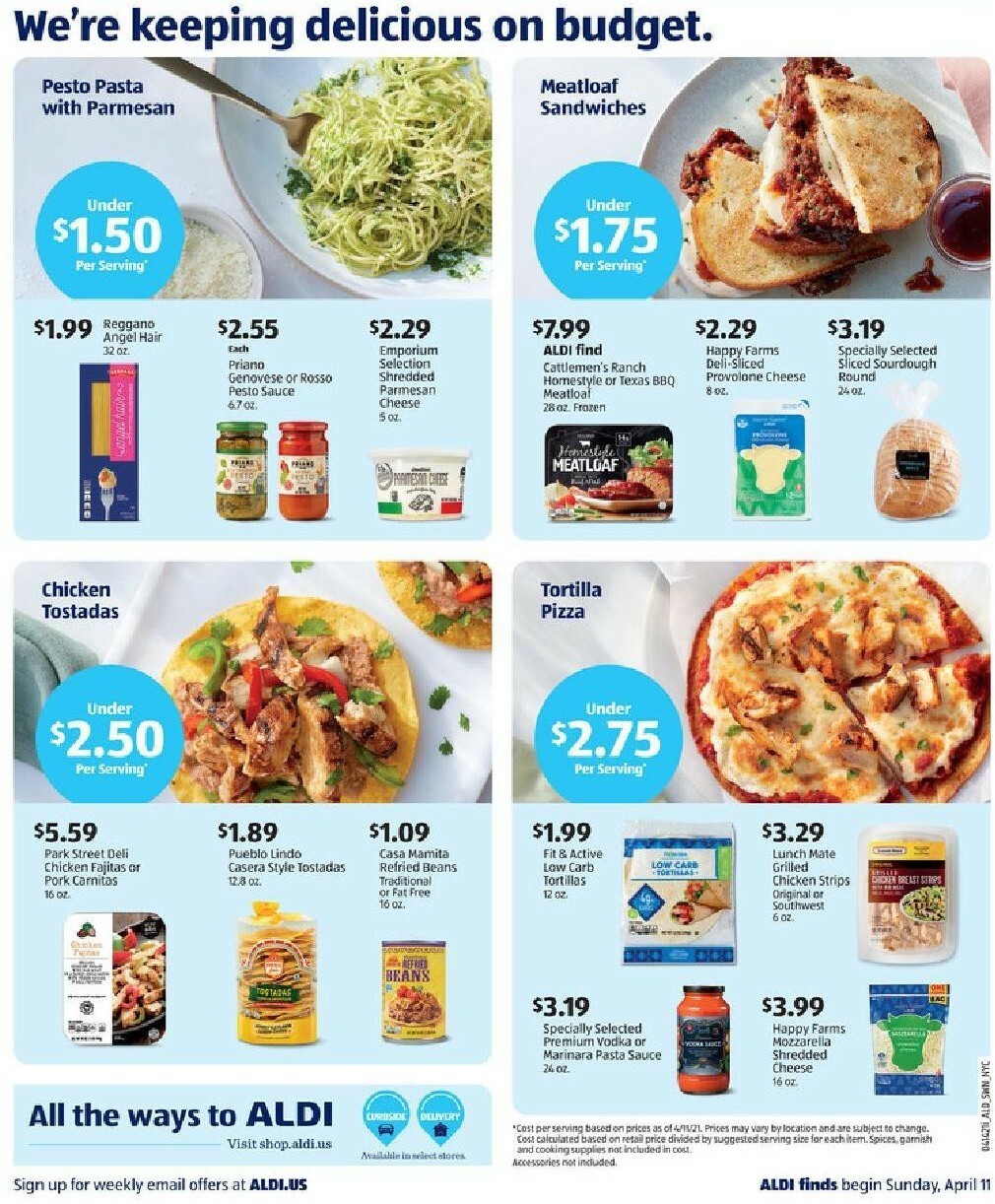 ALDI Weekly Ad from April 11