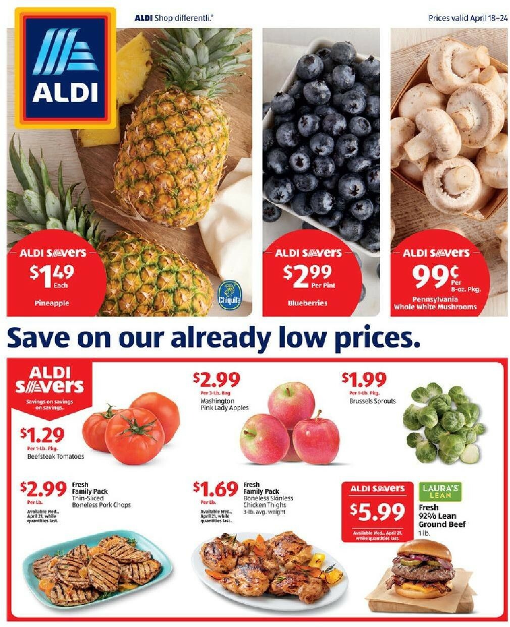 ALDI Weekly Ad from April 18