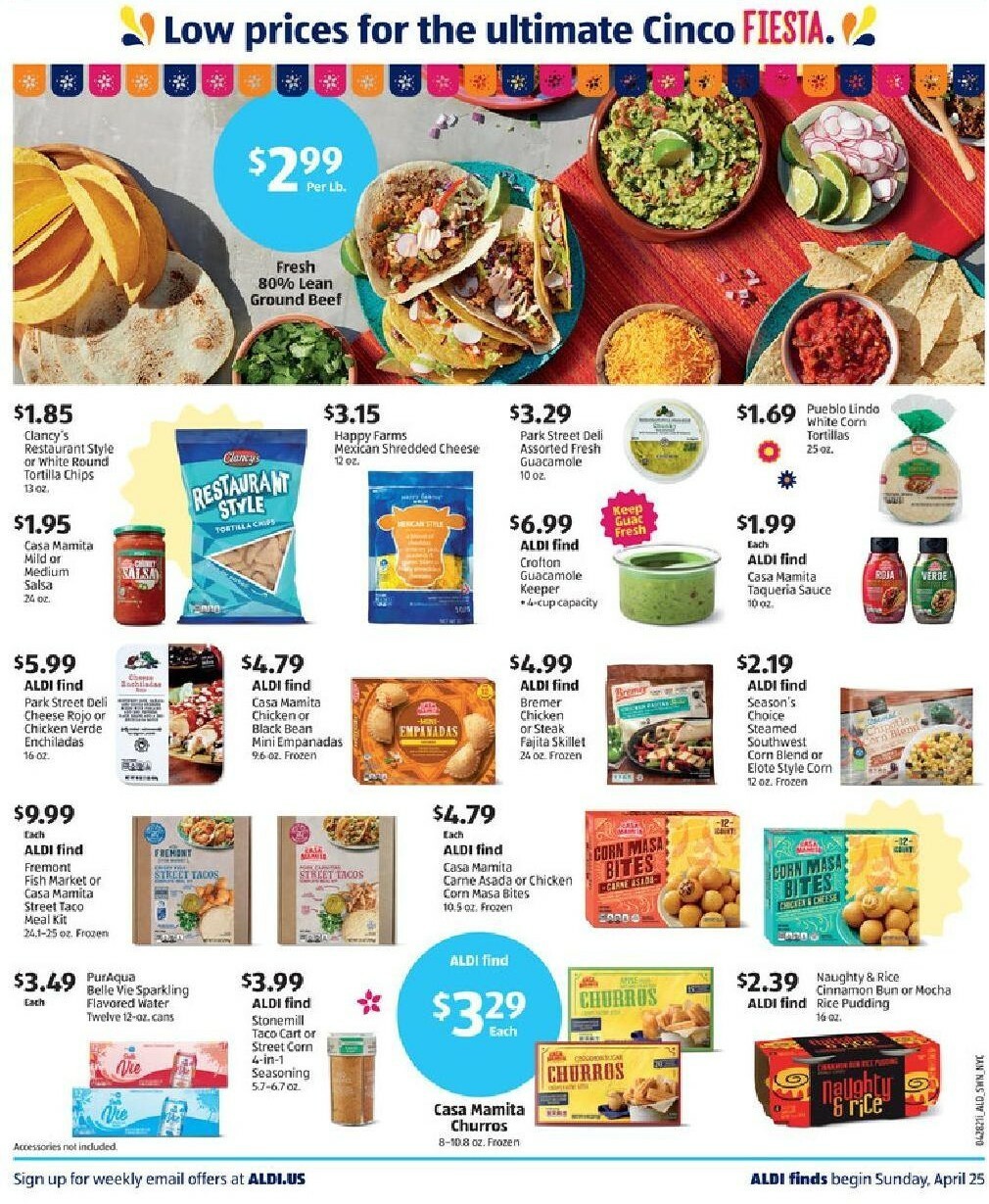 ALDI Weekly Ad from April 25