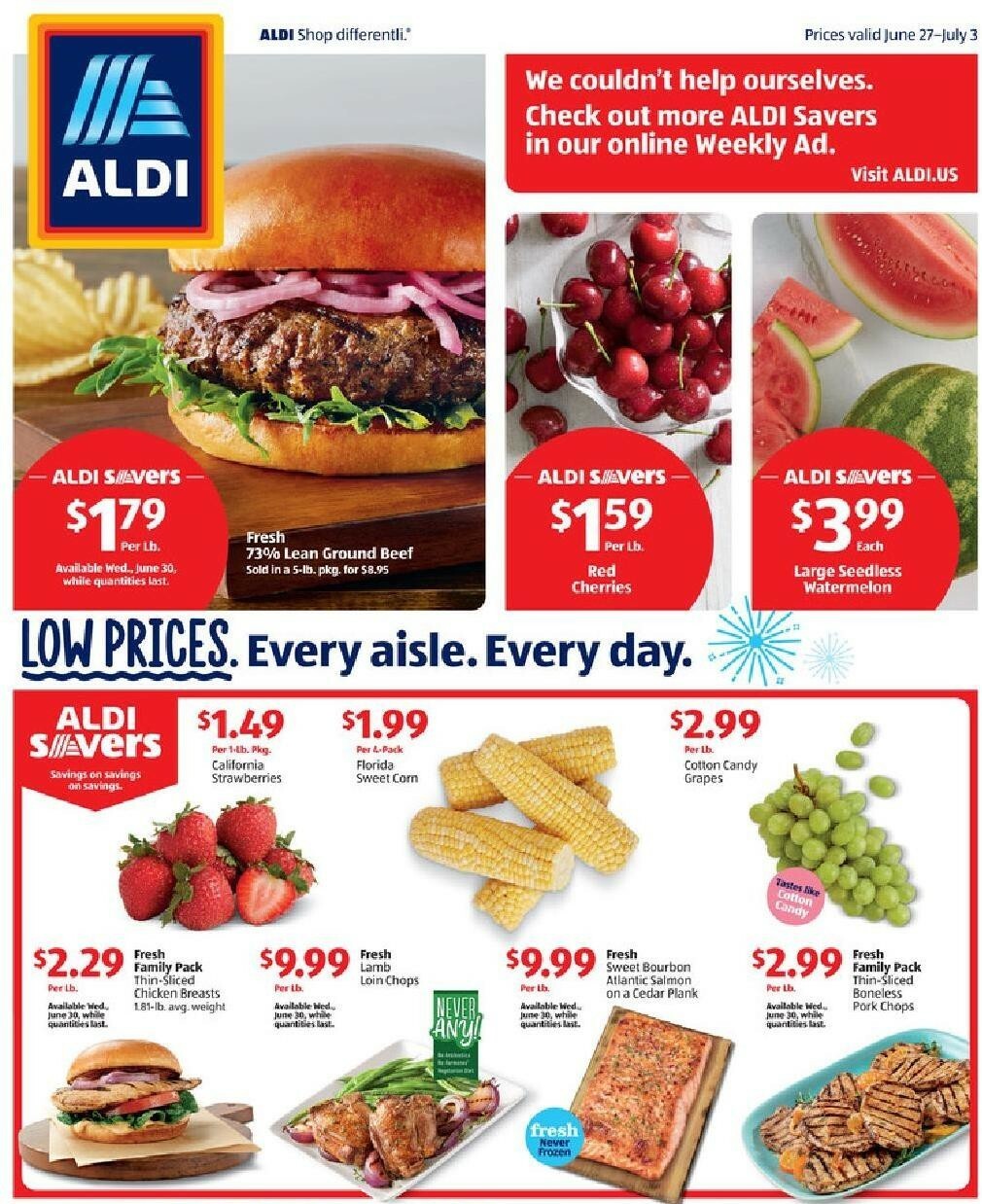 ALDI Weekly Ad from June 27