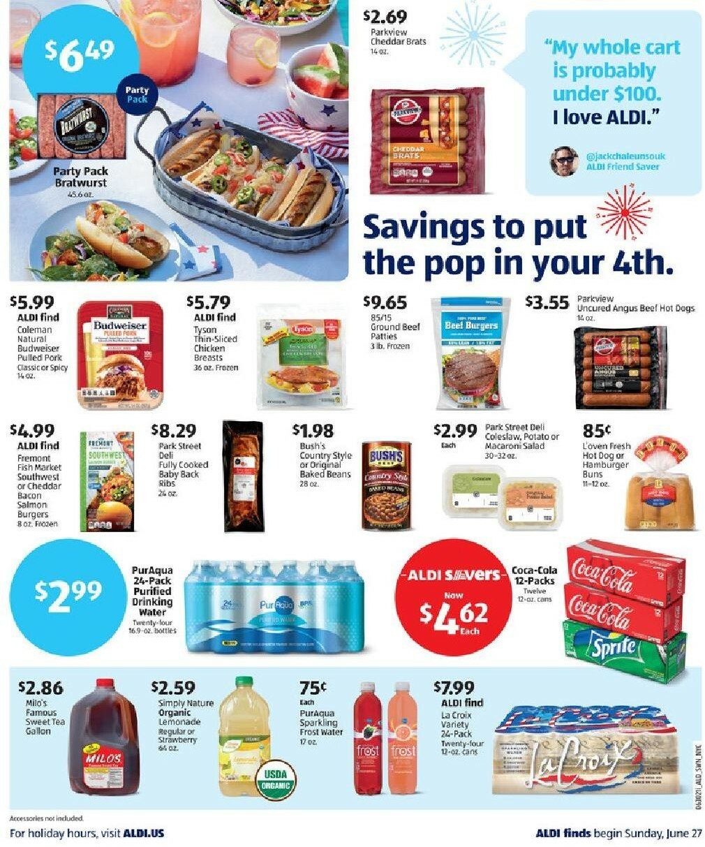 ALDI Weekly Ad from June 27