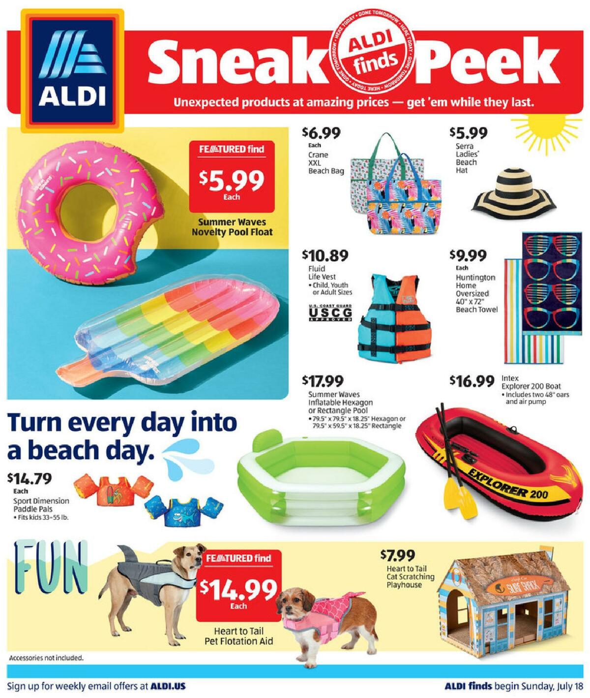 ALDI In Store Ad Weekly Ad from July 18