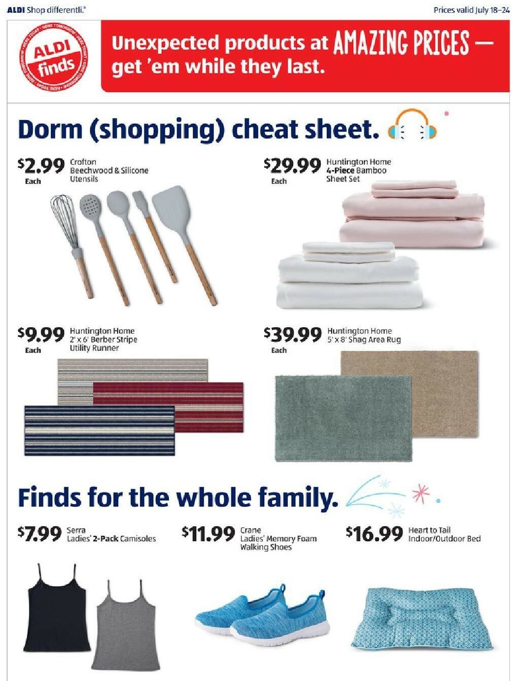 ALDI Weekly Ad from July 18