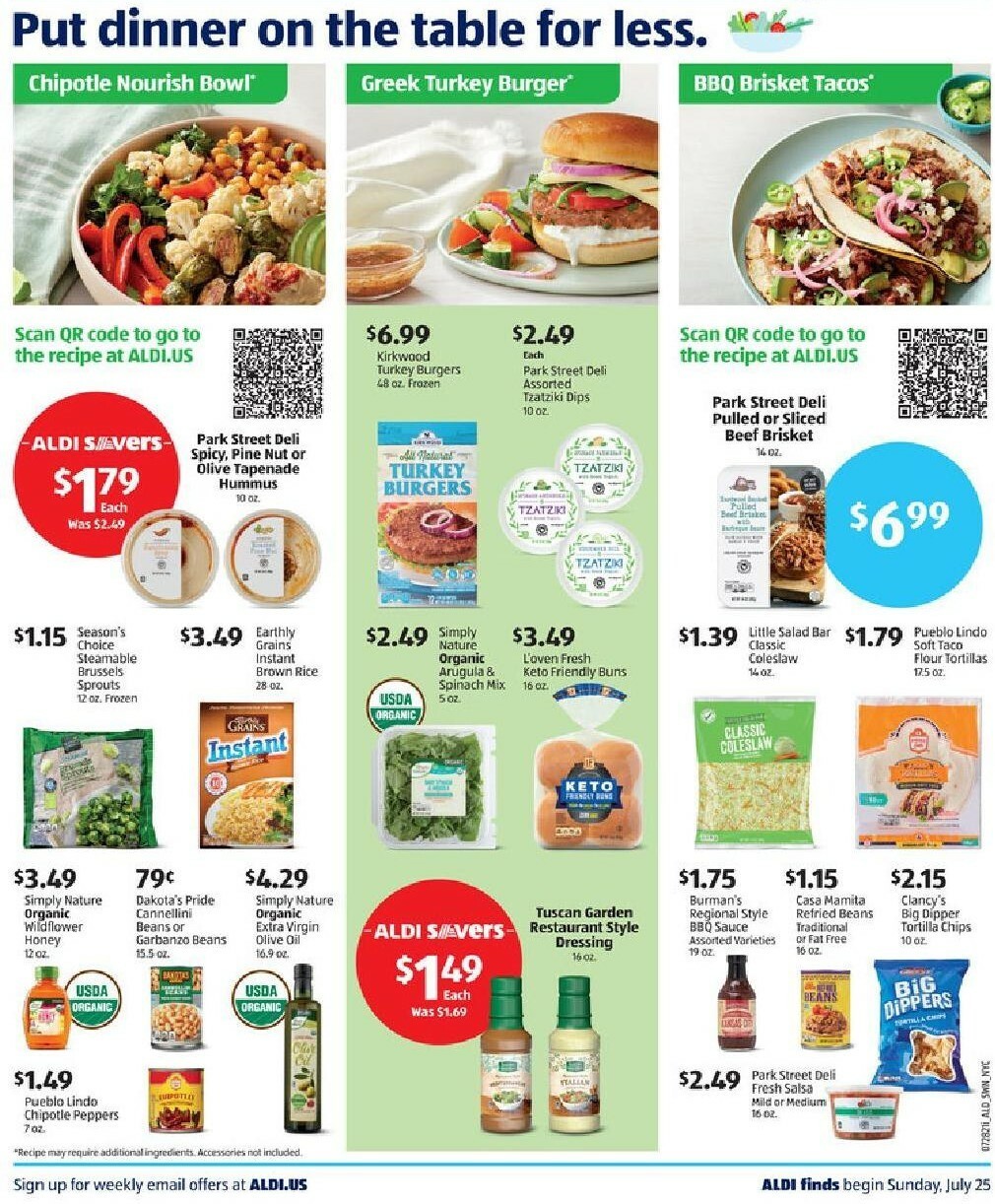 ALDI Weekly Ad from July 25